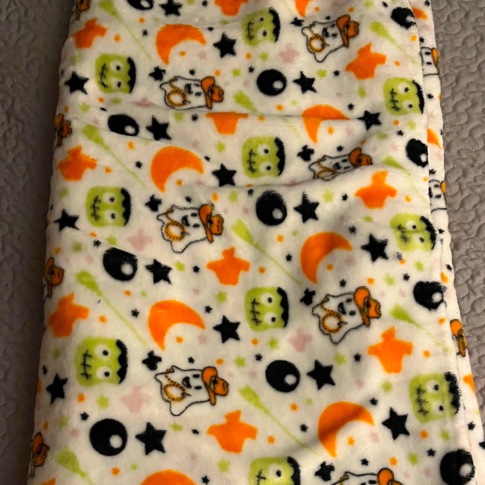 Destination Holiday Halloween Themed Plush Blanket